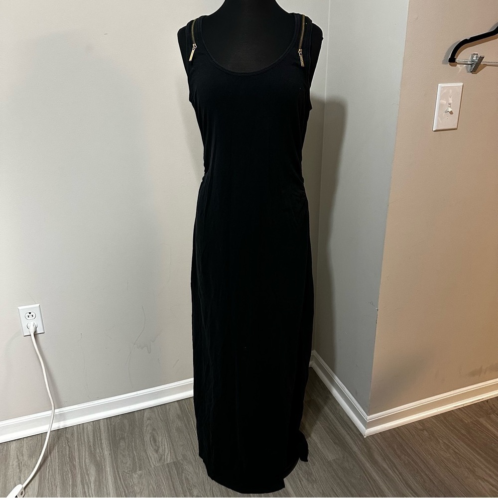 Michael Kors Black Maxi Dress in Size Large - Picture 1 of 8